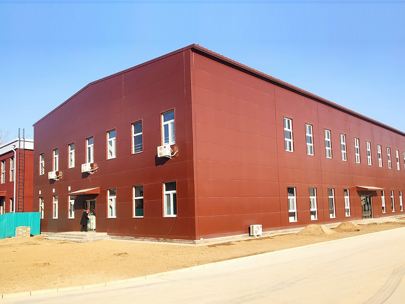 拆装式营房北方试点-文体中心