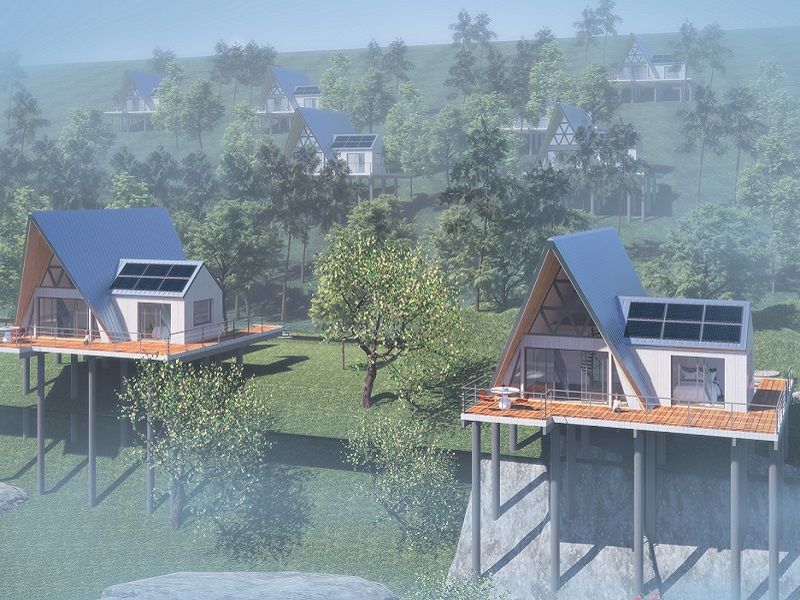 康养度假 宜养宜居 | 用集术装配房屋开启健康美好生活